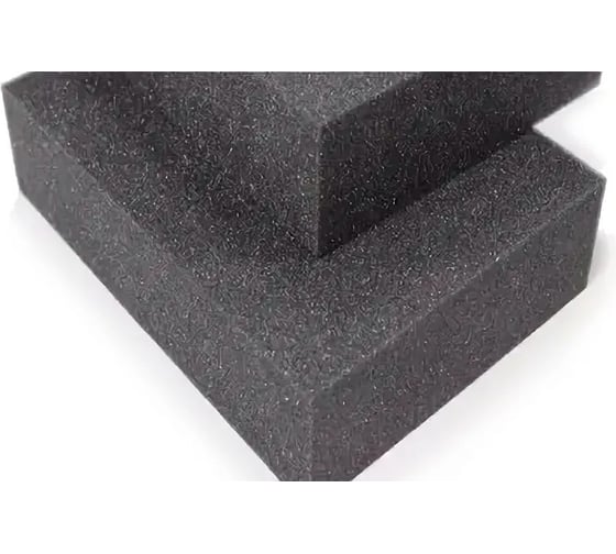 Изображение товара Поролон антистатический мягкий НПО ДиОД тип PU, 1000х1000х6мм 4670319501565