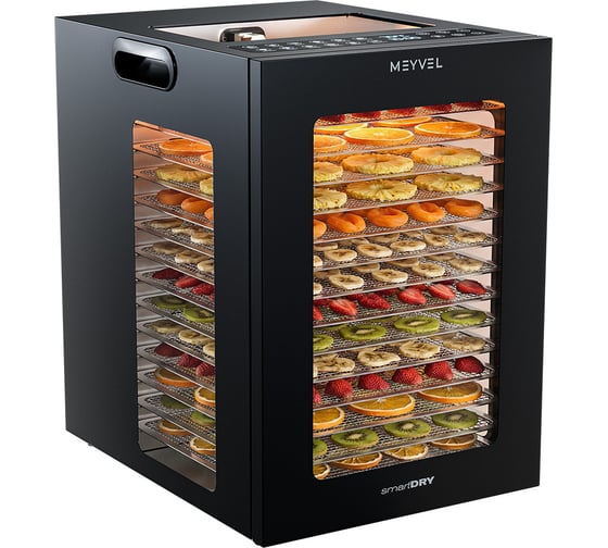 Изображение товара Дегидратор MEYVEL MDH14-2S, Black, 230004