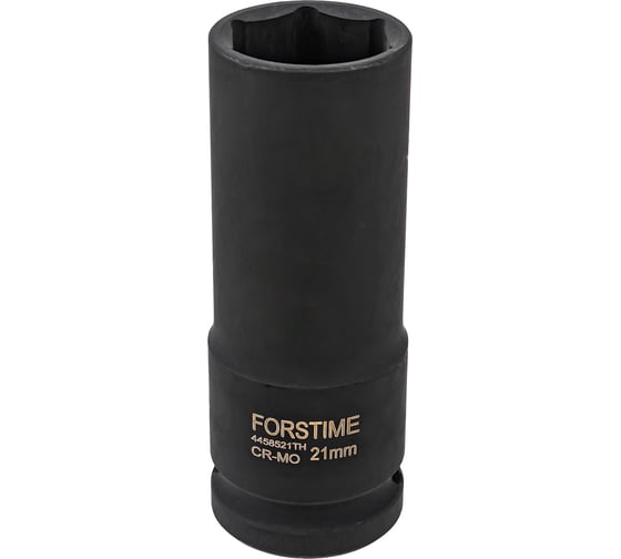 Изображение товара Головка ударная глубокая тонкостенная FORSTIME 21мм, 1/2 (6гр.) FT-4458521TH(63331)