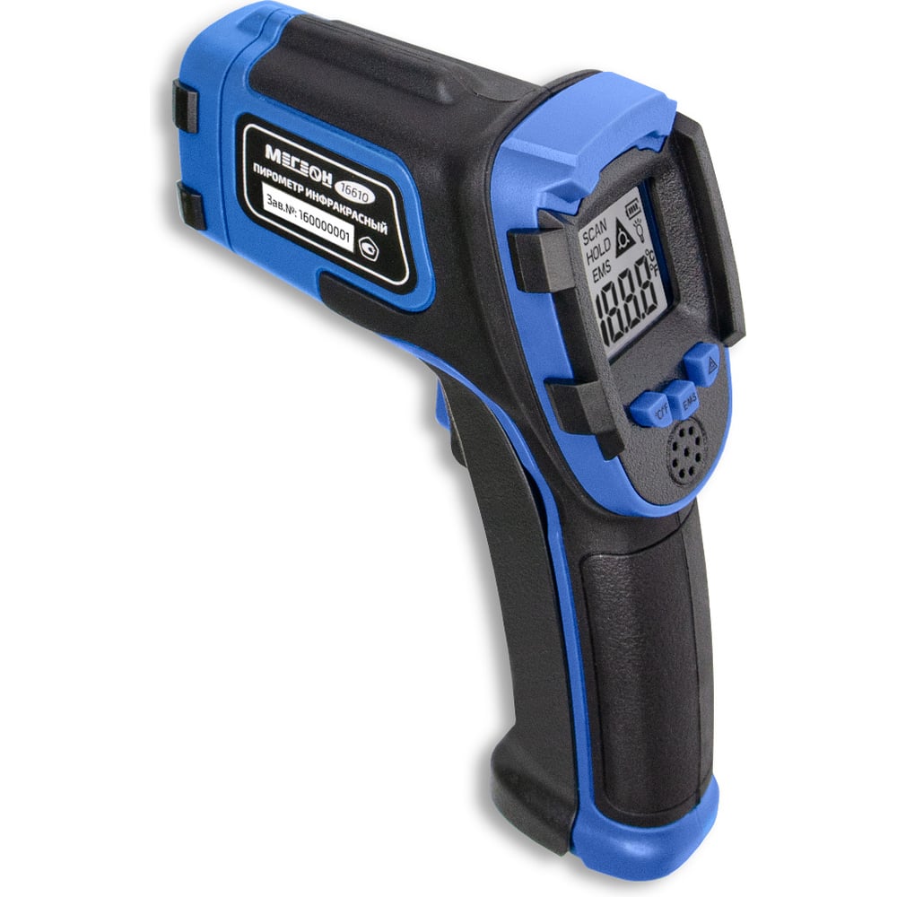 Изображение товара Пирометр инфракрасный МЕГЕОН 16610 к0000403780