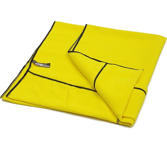 Изображение товара Полотенце для сушки автомобиля Adolf Bucher с карманам, микрофибра/вафля 90х70 см 1 шт 12.2222