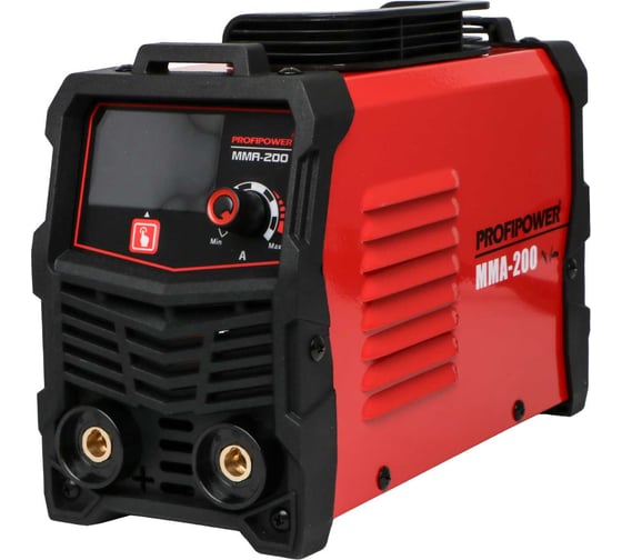 Изображение товара Сварочный инвертор Profipower с большом цифровом дисплеем MMA-200 IGBT (140-240В,200A) E0300