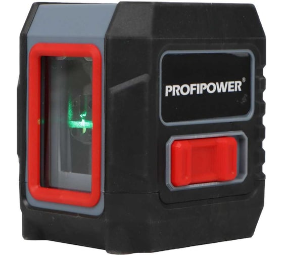 Изображение товара Лазерный нивелир Profipower 2 лучей NL-02G (2 лучей, лазер - зеленый,сумка-чехол) E0335