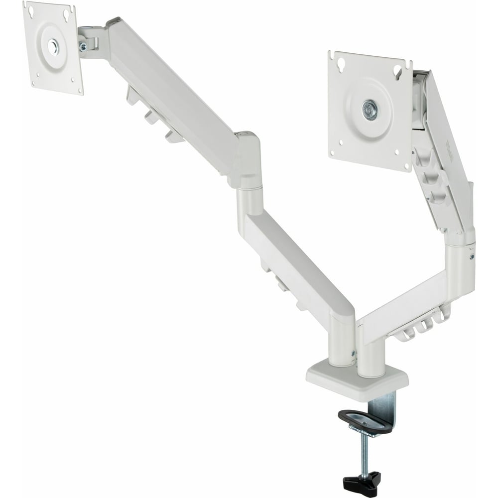 Изображение товара Кронштейн для монитора Filum белый двухмониторовый VESA 75/100 регулируемый