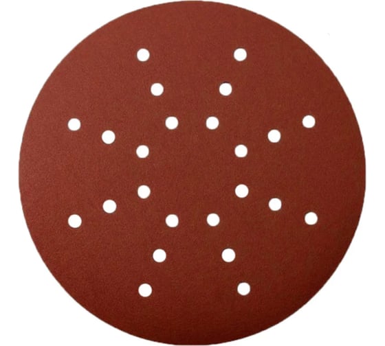 Изображение товара Шлифовальные круги Vitatools 225 мм для жирафа, Р240, 5 штук, 24 отверстия R-225-P240-5-24