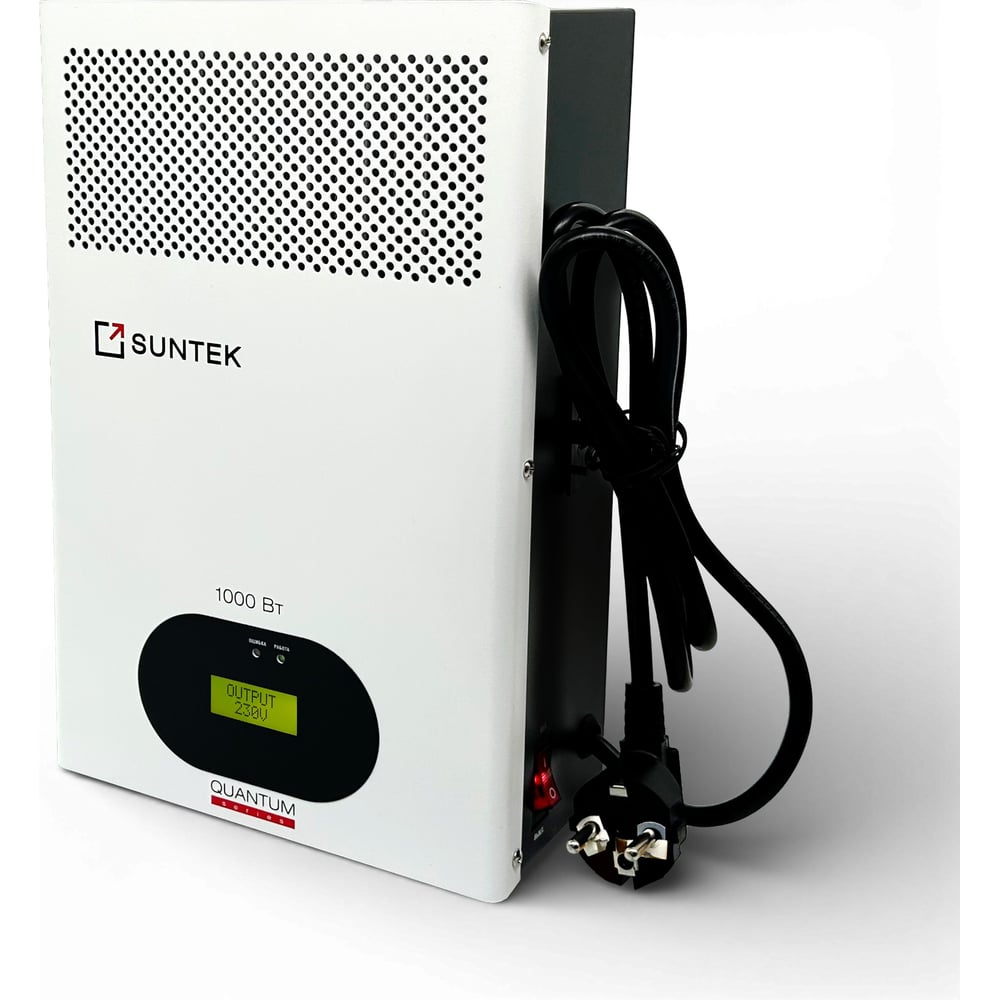 Изображение товара Инверторный стабилизатор SUNTEK QUANTUM 1000 ВА с чистой синусоидой 230 В для дома и офиса
