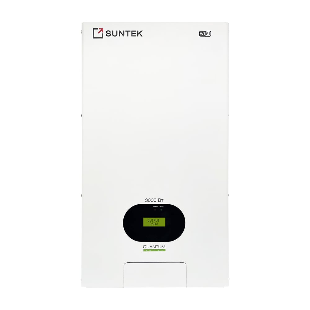 Изображение товара Инверторный стабилизатор SUNTEK QUANTUM WI-FI 3000 ВА 90-310 В