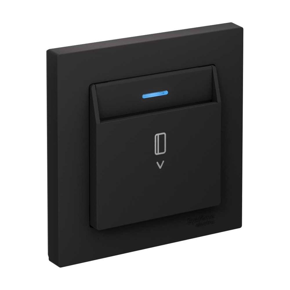 Изображение товара Выключатель карточный с подсветкой Systeme Electric AtlasDesign 10А