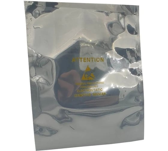 Изображение товара Пакет металлизированный антистатический НПО ДиОД 305х406 мм, без ZIP защелки 100 шт/упак, 4610391619895