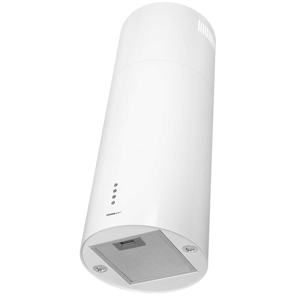 Изображение товара Кухонная вытяжка HOMSair TAU 39 ISLA белый современная для островной кухни