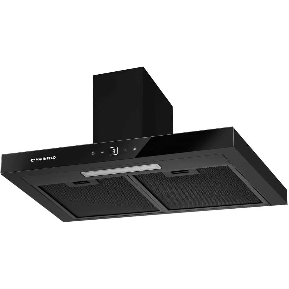 Изображение товара Кухонная вытяжка MAUNFELD Breeze 90 черный сенсорная 3 скорости