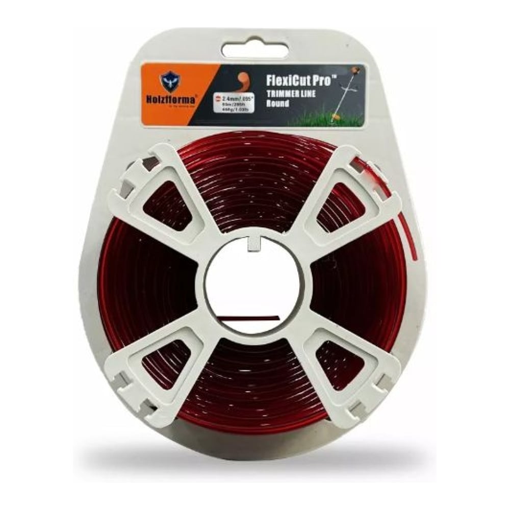 Леска для триммера круг Holzfforma FlexiCut Pro 2.4мм/90м RD002490PRO