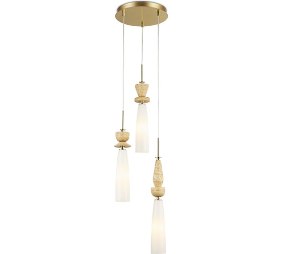 Изображение товара Светильник подвесной Ambrella Light GD WH золото белый G9max 28W LH75367