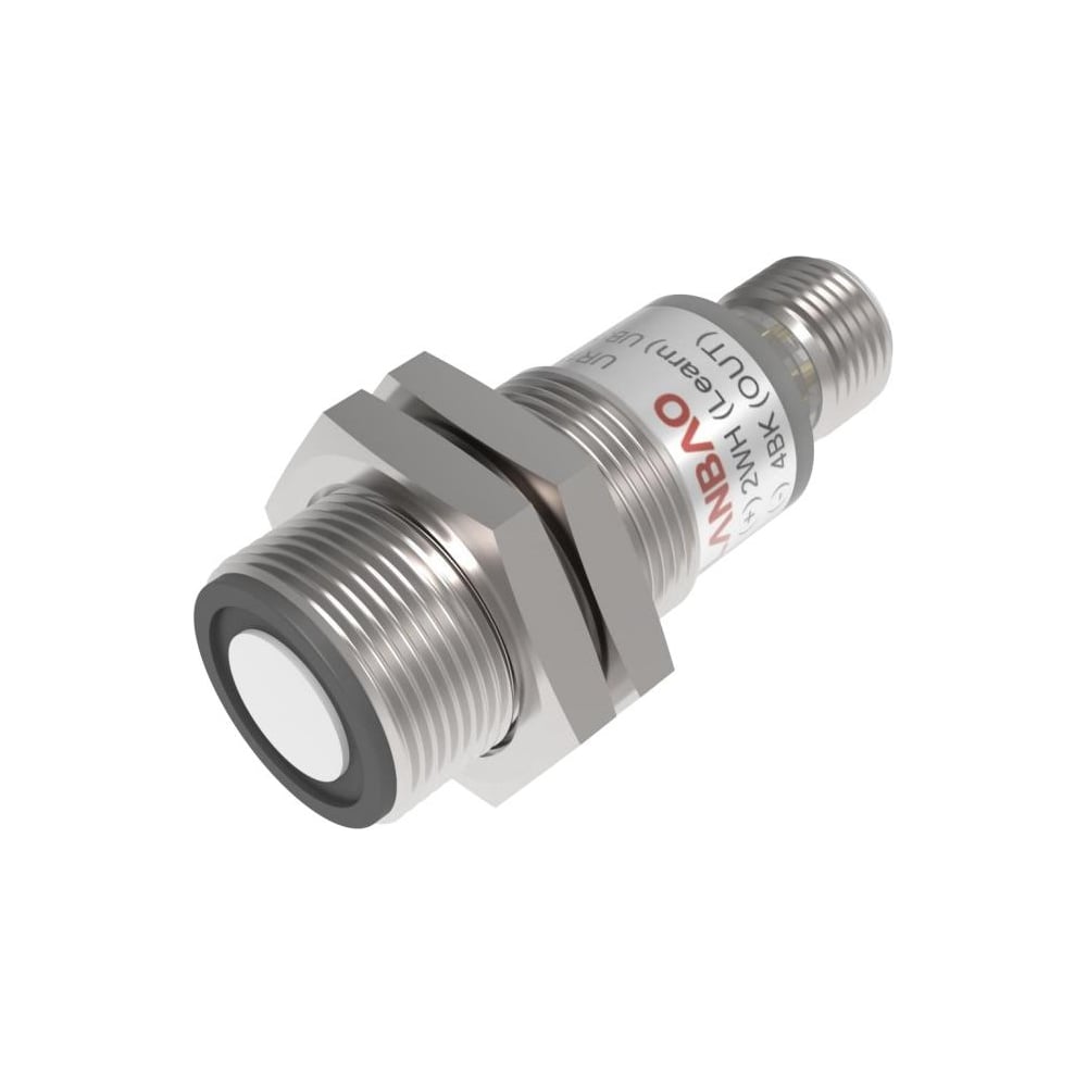 Изображение товара Ультразвуковой датчик Lanbao UR18-CC15DPB-E2 Sn=20-150 мм, PNP NO/NC (Програм) 18...30 DC, разъем М12 08-00017798