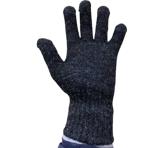 Изображение товара Перчатки мужские Master-Pro® плотные полушерстяные, без покрытия РУССКИЙ ЛЕС (ЗИМА), плотность 10/10, 1 пара 10507-RF0-1-001PU/TU