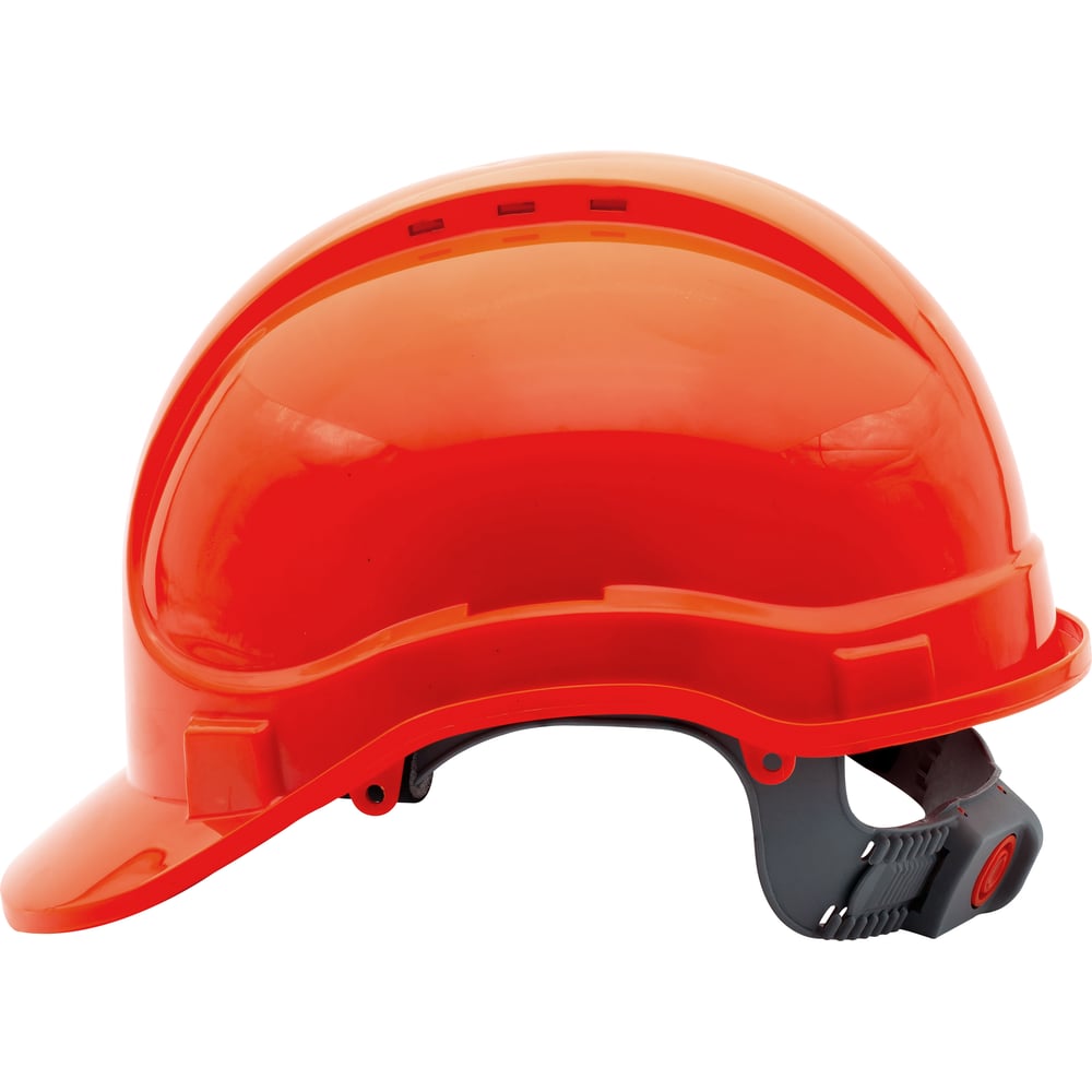 Изображение товара Защитная каска ЕЛАНПЛАСТ Ай-Прайм Стандарт оранжевая с ремнем