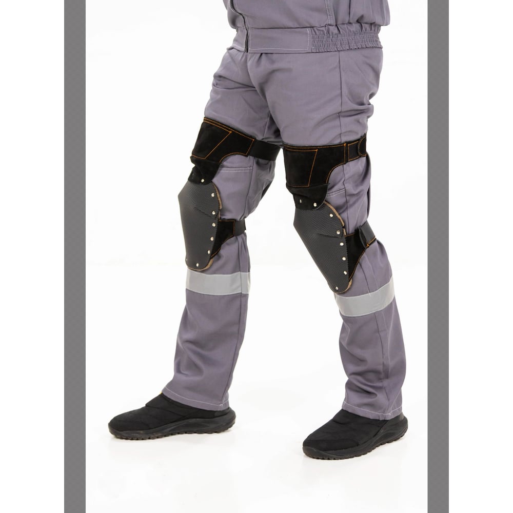 Изображение товара Защитные наколенники из резины и войлока ООО Багул (2 шт.) надежная защита колен