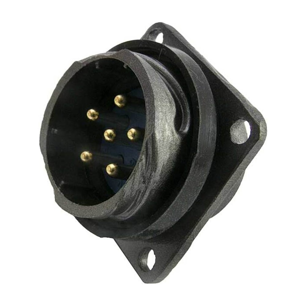 Изображение товара Разъем RUICHI FQ24-6pin ZJ 106965 с IP67 и креплением на стену