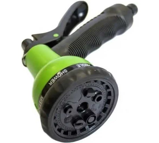 Изображение товара Пистолет-распылитель WMC TOOLS пластиковый, с регулировкой подачи воды, 8 режимов распыления WMC-TG7201004 48864