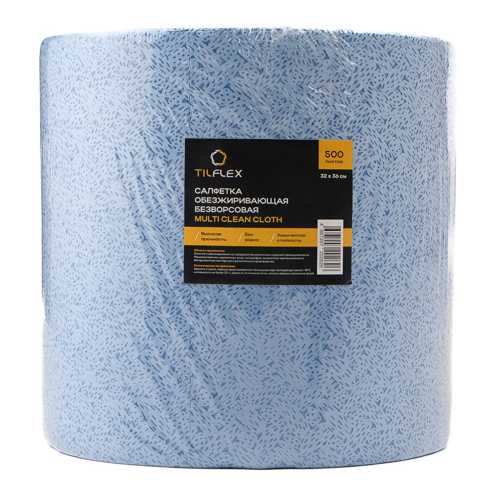 Изображение товара Безворсовая салфетка для обезжиривания TILFLEX 320x360 мм, 500 листов