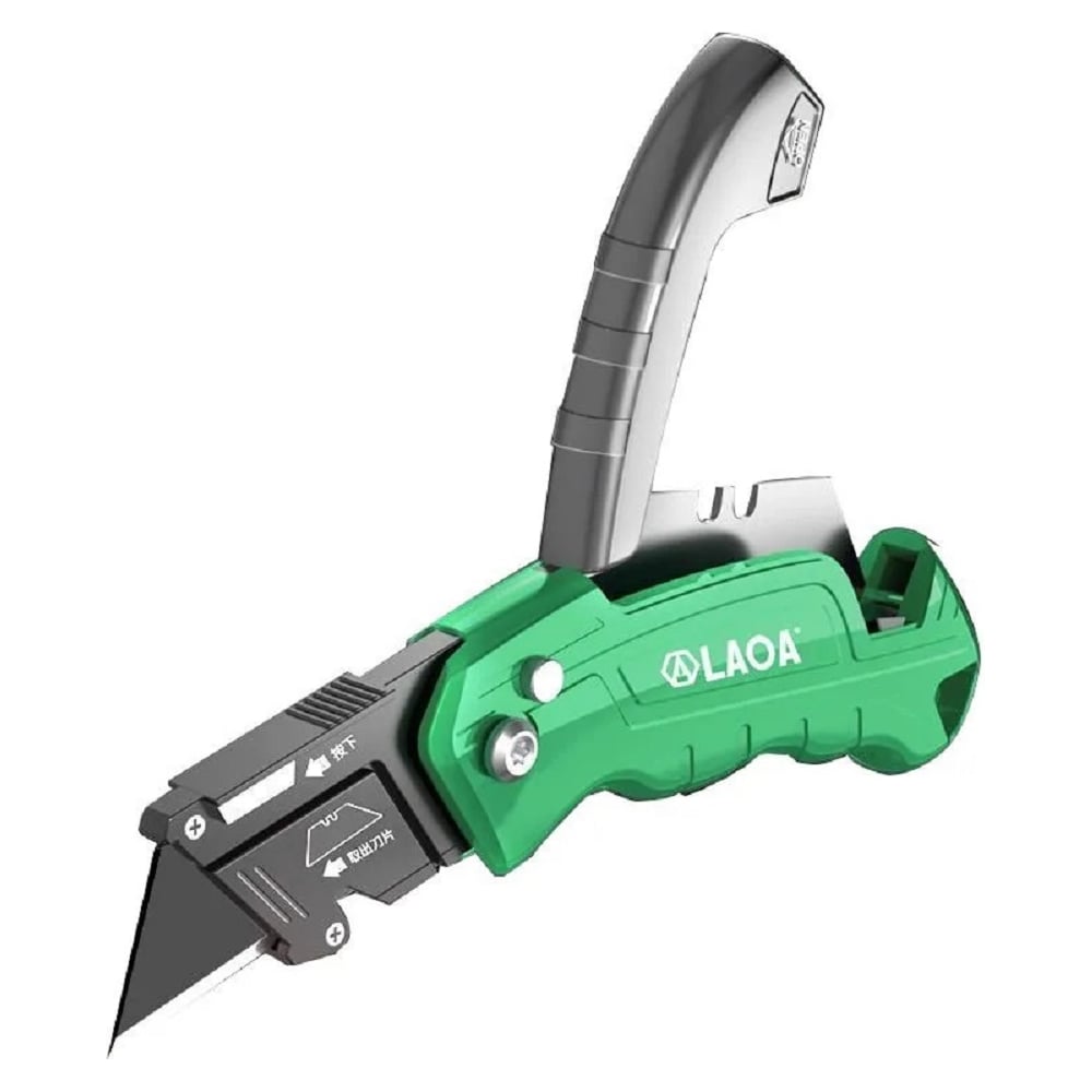 Изображение товара Складной строительный нож LAOA LA111419 с сегментированным лезвием SK2