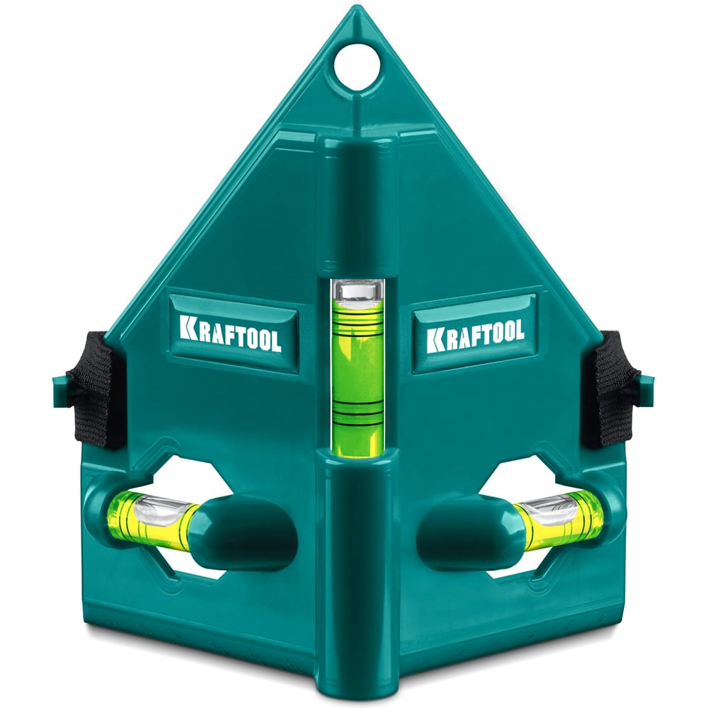 Изображение товара Угловой магнитный уровень KRAFTOOL Post-Level 3 глазка профессиональный инструмент