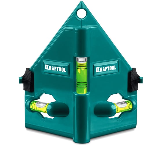 Изображение товара Уровень угловой KRAFTOOL Post-Level 3 глазка, магнитный 34788_z01