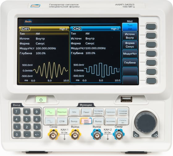 Изображение товара Генератор сигналов АКИП АКИП-3425/3