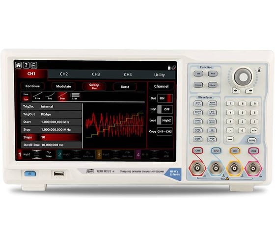 Изображение товара Генератор сигналов АКИП АКИП-3433/2