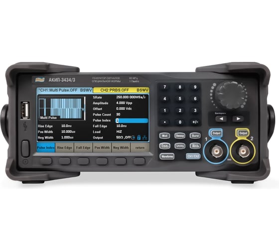 Изображение товара Генератор сигналов АКИП АКИП-3434/2