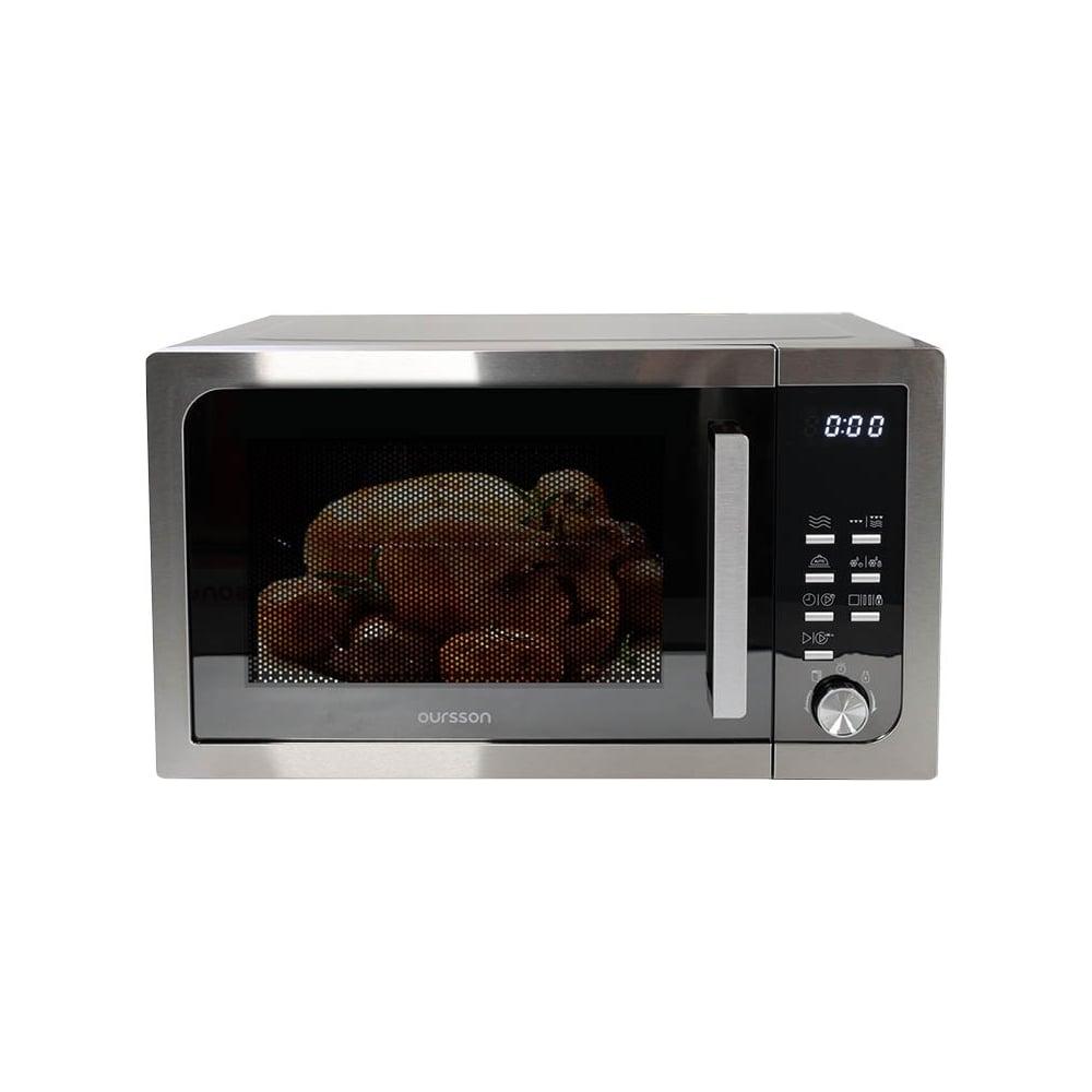 Изображение товара Микроволновая печь OURSSON MD2306FDB/SL 1250 Вт черный/стальной, дисплей