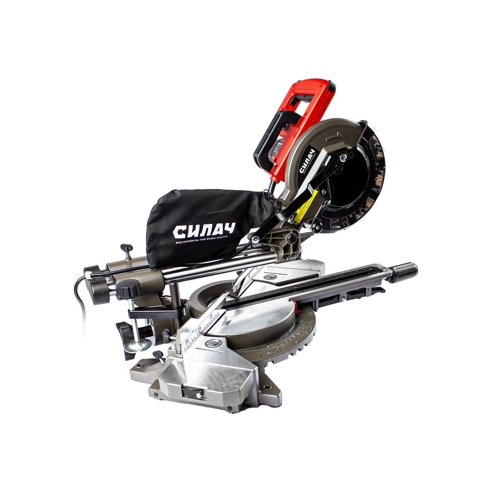 Изображение товара Пила торцовочная СИЛАЧ ПТ-210.2000 2000Вт 210мм 4700об/мин с регулируемым углом
