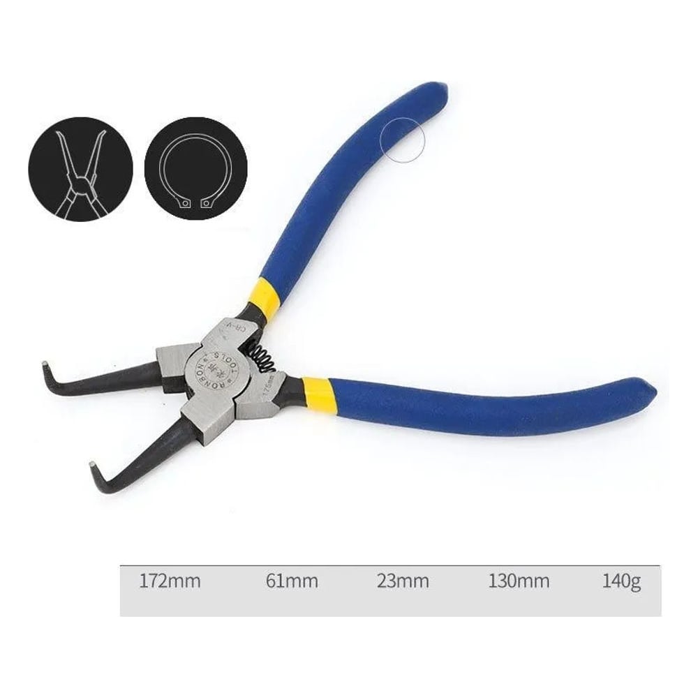 Изображение товара Съёмник стопорных колец Vitatools внутренний угловой 120 мм профессиональный