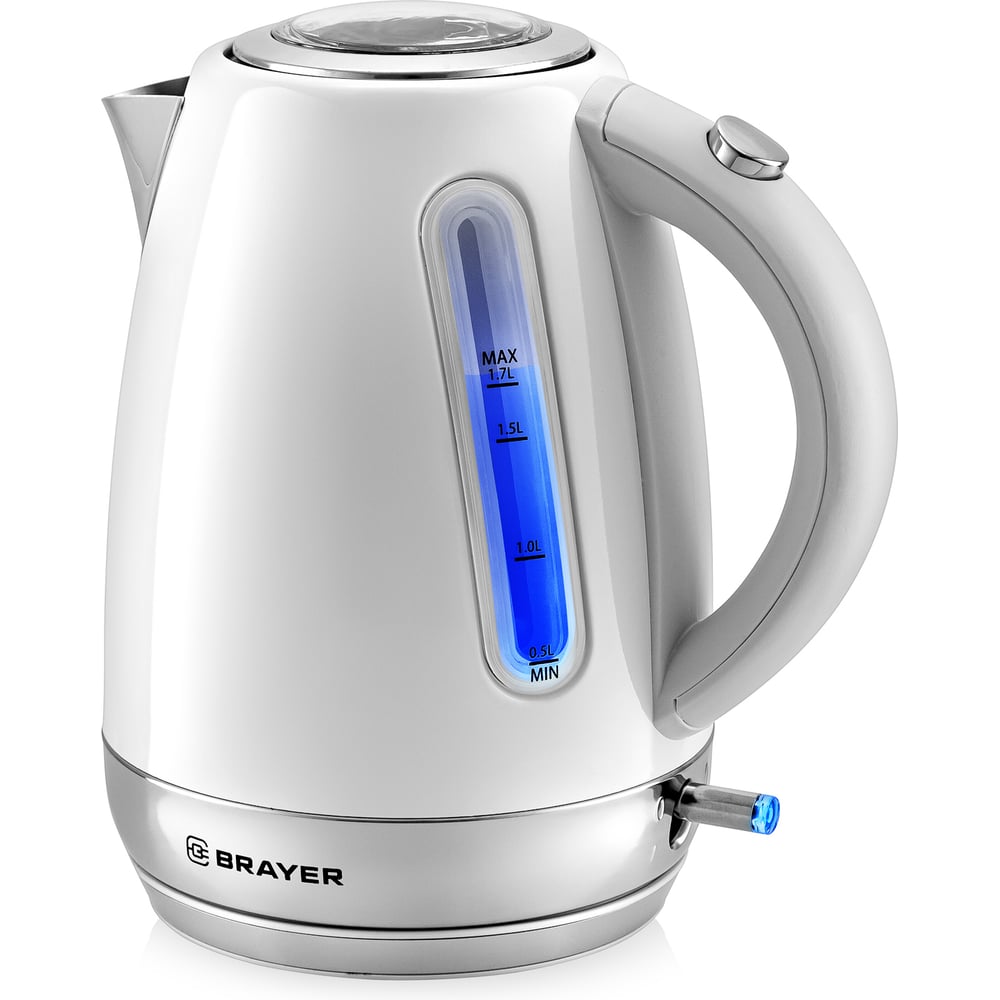 Изображение товара Электрический чайник BRAYER 6110BR 2200Вт 1.7л нержавеющая сталь