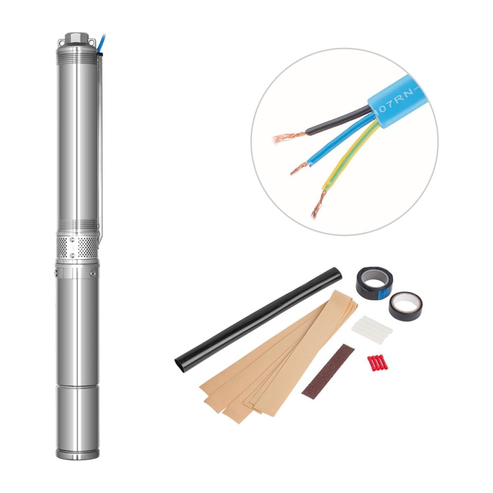 Изображение товара Насос скважинный центробежный A&P AGELESS-2.5-1500/67-2/40-A ЦЗ-2519458752