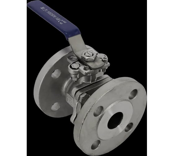 Изображение товара Кран шаровый фланцевый под привод NEWKEY нержавеющий (2PC), AISI316 DN80 (3), (CF8M), PN40 NK-BFtph(2PC)80/6
