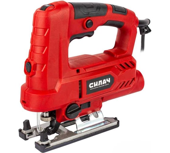 Изображение товара Лобзик электрический СИЛАЧ ЛЭ-100.900П (900Вт, 0-3000ход/мин. дер.100мм/метал.10мм, быстр.зам.пил. подсветка) (1/10) 024117