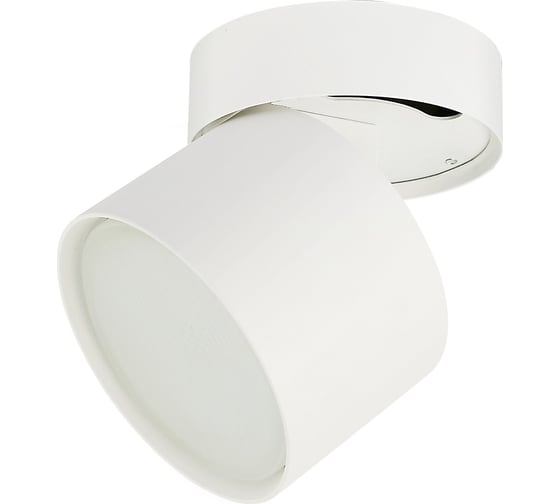 Изображение товара Подсветка ЭРА OL12 GX53 SWH накладная, под лампу Gx53, алюминий, цвет белый Б0049035