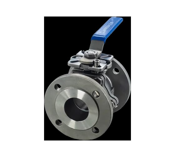 Изображение товара Кран шаровый фланцевый под привод NEWKEY нержавеющий (2PC), AISI304 DN25 (1), (CF8), PN40 NK-BFtph(2PC)25/4