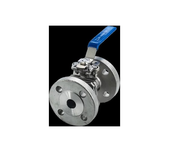 Изображение товара Кран шаровый фланцевый под привод NEWKEY нержавеющий (2PC), AISI304 DN20 (3/4), (CF8), PN40 NK-BFtph(2PC)20/4