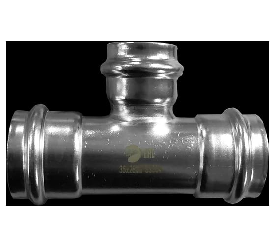 Изображение товара Пресс-тройник NEWKEY ПР/ПР/ПР нержавеющий, AISI304 18x18x18 мм, CF8, PN16 NK-PT18*18*18/4