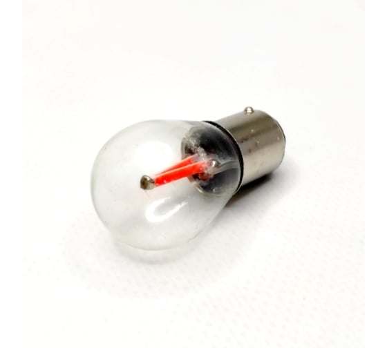 Изображение товара Автолампа светодиодная LONGTEK PR21/5W(1157) 12-24V BAY15d Red  (КРАСНЫЙ, COB), комплект 2 шт 1157-2003R