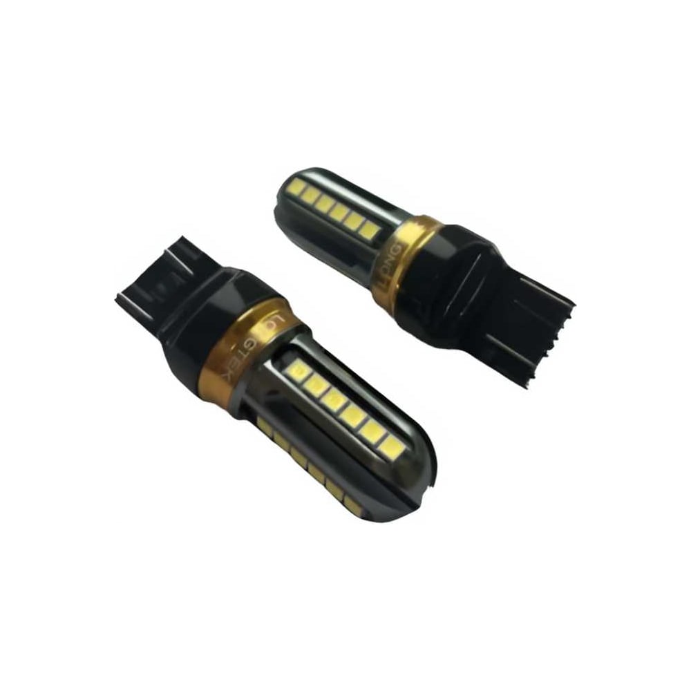 Изображение товара Автолампа светодиодная LONGTEK W21/5W(7443) 12-24V W3x16q  (БЕЛЫЙ,3030/24), комплект 2 шт 7443-0225W