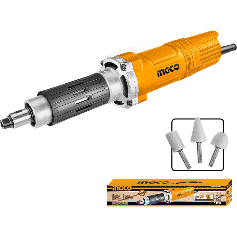 Изображение товара Гравер INGCO 550 Вт промышленный для точных работ в мастерской и дома