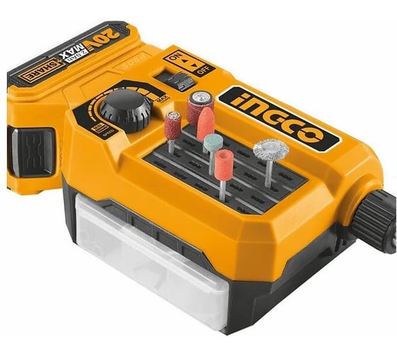 Изображение товара Гравер аккумуляторный INGCO 20 В (ПП 353) CMGLI20011