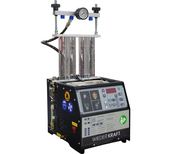 Изображение товара Установка для тестирования и очистки форсунок WIEDERKRAFT EFI, MPI, SFI WDK-88400