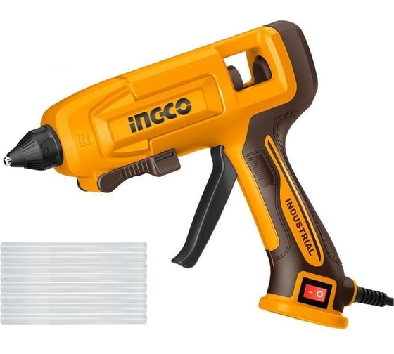 Изображение товара Клеевой пистолет INGCO 45 Вт (6/24) INDUSTRIAL GG408