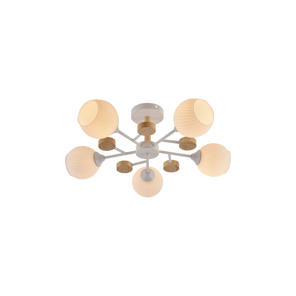 Изображение товара Люстра Rivoli Chiara, 5×E27, 60 Вт, модерн, 9180-305 Б0068452