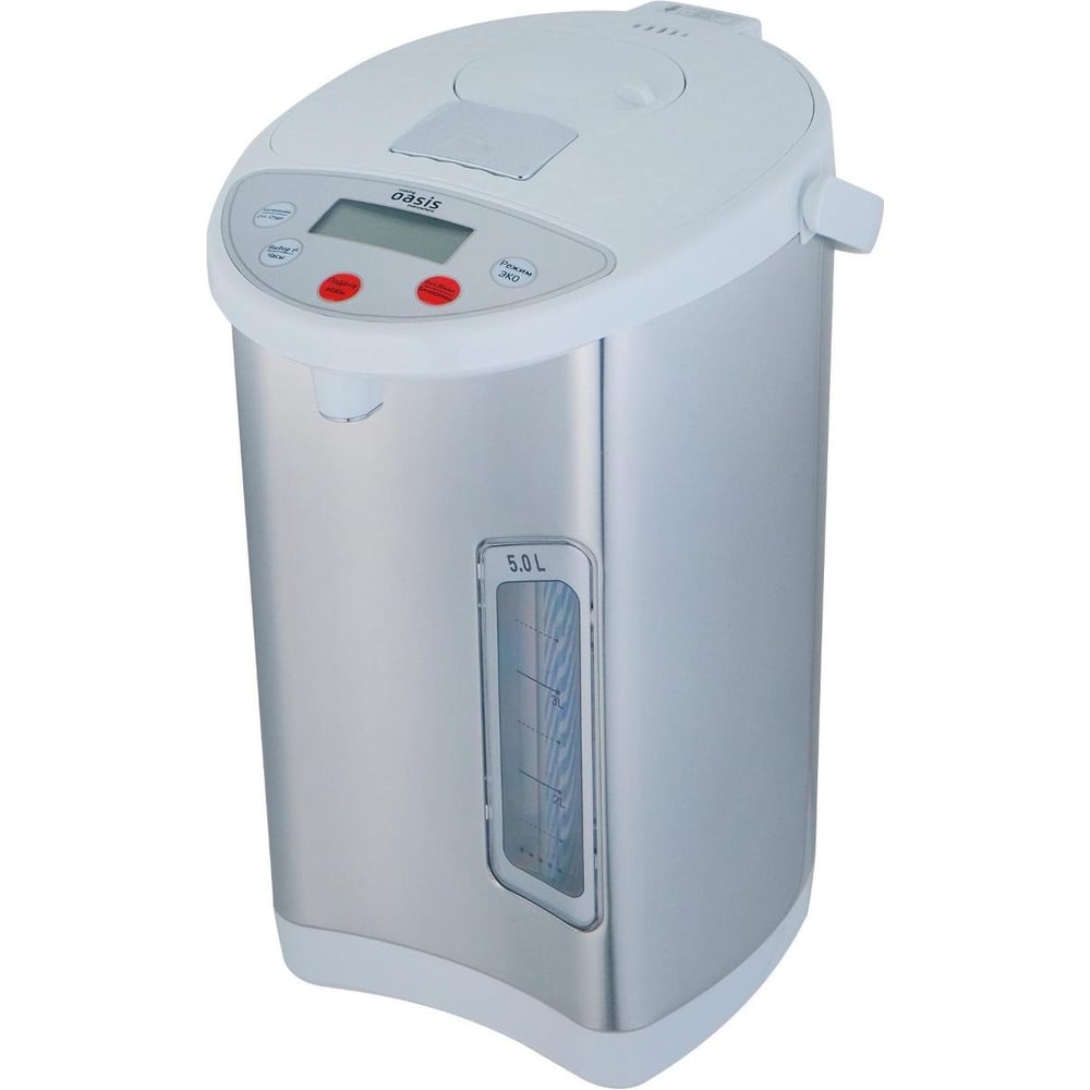 Изображение товара Термопот OASIS 354 TP-5LDS 5 литров поддержка температуры и повторное кипячение