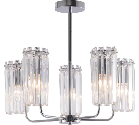 Изображение товара Люстра Rivoli Ifa, 5×E14, 40 Вт, хрусталь, 1063-305 Б0070170